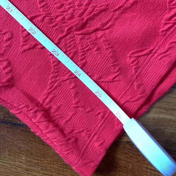 NWT Lilly Pulitzer Girls Mini Knowles Dress in Ruby Red Knit Pucker Jacquard - Picture 10 of 11